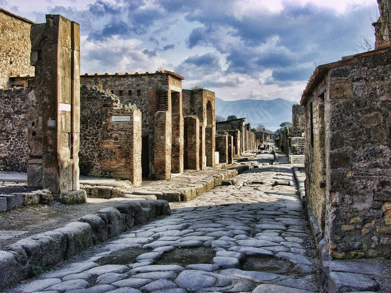 Pompeii in Italy